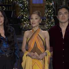 Bowen Yang Says Goodbye to ‘SNL’ With Help From Ariana Grande and Cher