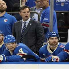 David Quinn misses Rangers-Capitals game due to illness