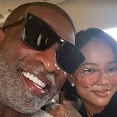 Deion Sanders Cozies Up With Karrueche Tran In First Instagram Pic Together