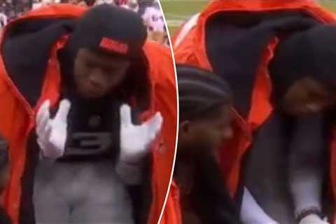 Shedeur Sanders, Jerry Jeudy get animated in sideline conversation during Browns’ loss