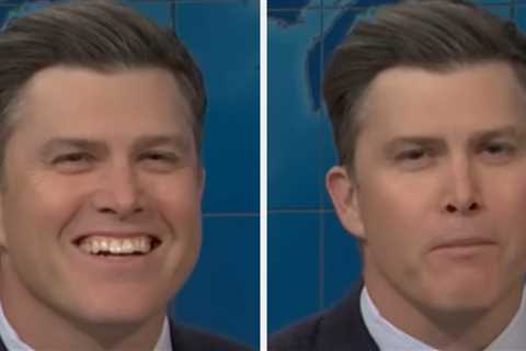 Colin Jost's Shocking Weekend Update Jeffrey Epstein Joke Had The SNL Audience Literally Groaning