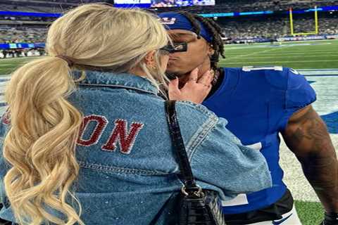 Giants’ Wan’Dale Robinson gives inside look at ‘bye week getaway’ with girlfriend