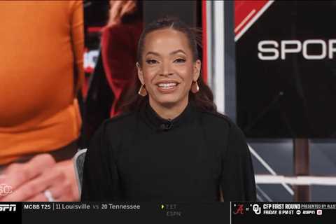 Elle Duncan delivers impassioned defense of ESPN in final moments with network