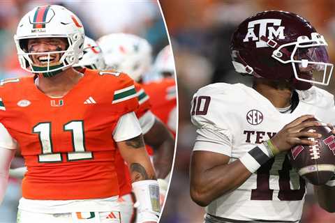 No. 7 Texas A&M vs. No. 10 Miami: How to watch CFP Round 1 for free