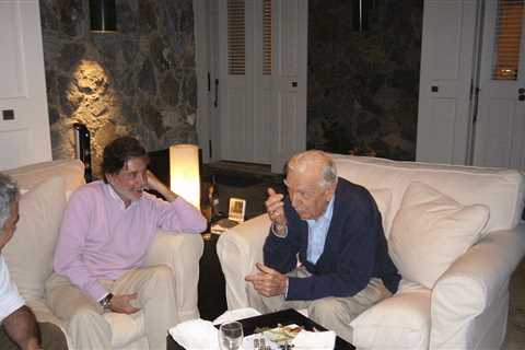 Walter Cronkite Chats With Jeffrey Epstein In New Photos From File Release