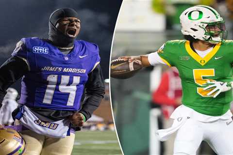 How to watch No. 12 James Madison vs. No. 5 Oregon in the CFP first round for free