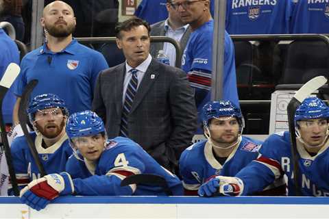 David Quinn misses Rangers-Capitals game due to illness