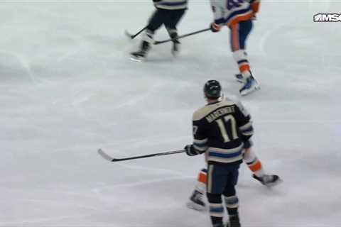 Islanders’ Mathew Barzal escapes with just a fine after his stick-swinging ejection