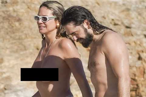 Heidi Klum Goes Topless on Beach Trip With Husband Tom Kaulitz, Again