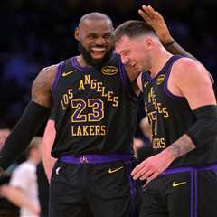 LeBron James, Luka Doncic finally put on show at same time in Lakers’ win