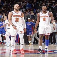 Carmelo Anthony knows where blame for Knicks’ skid lies:  ‘Where’s KAT? Where’s OG?’