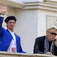 Jude Law and Andrew Garfield First Look in Siegfried & Roy Costumes