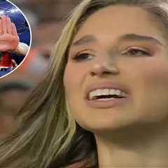 Abella Danger’s ESPN appearance during CFP title game stuns fans