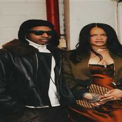 Rihanna and A$AP Rocky Step Out at Dont Be Dumb Album Release Party in Miu Miu and YSL