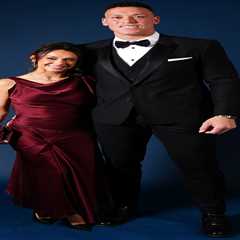 Aaron Judge celebrates second straight MVP title with wife during glamorous NYC date night