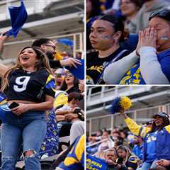 Rams’ loss to Seahawks puts damper on electric SoFi Stadium watch party