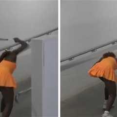 Coco Gauff Smashes Her Racquet After Losing at Australian Open, Video Shows