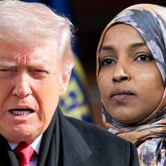 Trump Says Rep. Ilhan Omar 'Had Herself Sprayed' in Minneapolis Attack