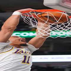 Lakers’ Jaxson Hayes participating in NBA’s dunk contest
