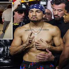 Wild brawl breaks out during Teofimo Lopez-Shakur Stevenson weigh-in at MSG in chaotic scene