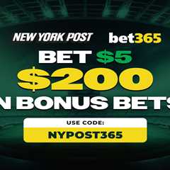 bet365 bonus code NYPBET: Bet $5, get $200 in bonus bets for Super Bowl props