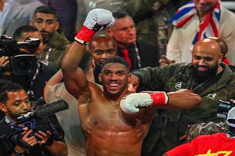 Anthony Joshua released from hospital after Nigeria car crash