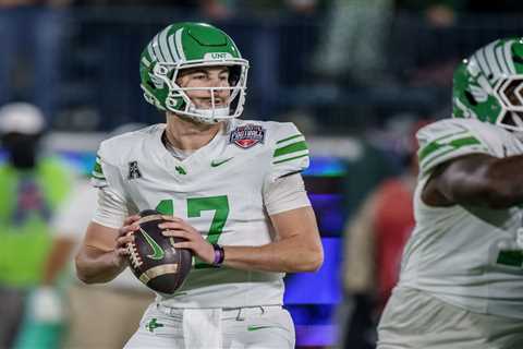North Texas QB Drew Mestemaker transfers to Oklahoma State in big portal splash