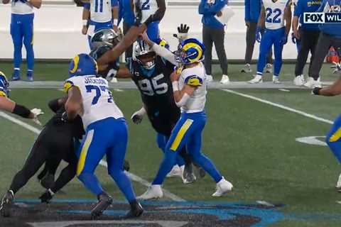 Matthew Stafford battles through ‘not pleasant’ finger injury in Rams’ latest worry