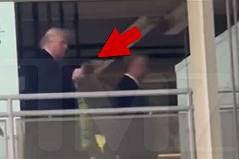 President Trump Filmed Flipping Off Ford Worker Who Yells 'Pedophile Protector' at Him
