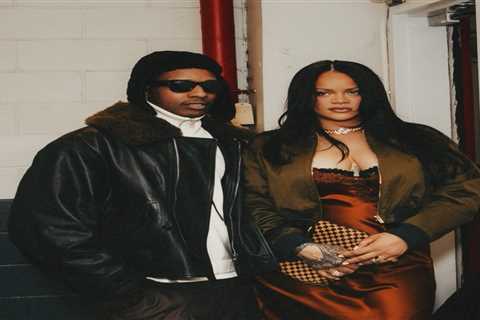 Rihanna and A$AP Rocky Step Out at Dont Be Dumb Album Release Party in Miu Miu and YSL