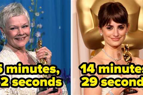41 Actors Who Won Oscars For Less Than 30 Minutes Of Screentime — Because They Were Just That Good