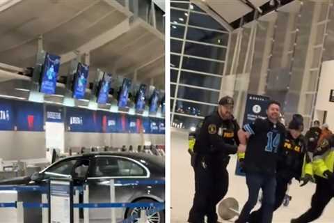 Car Crashes Into Terminal at Detroit Airport In Crazy Video