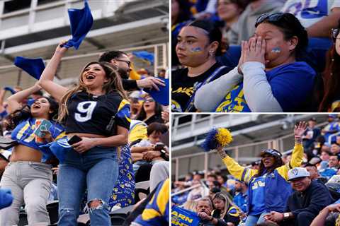 Rams’ loss to Seahawks puts damper on electric SoFi Stadium watch party