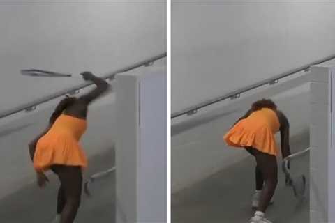 Coco Gauff Smashes Her Racquet After Losing at Australian Open, Video Shows