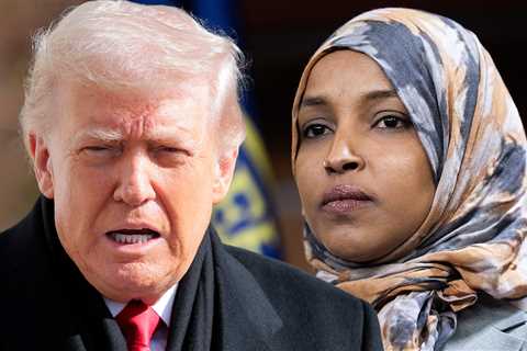 Trump Says Rep. Ilhan Omar 'Had Herself Sprayed' in Minneapolis Attack