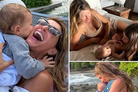 Gisele Bundchen Marks Baby Son's First Birthday With Stack of Cute Pics