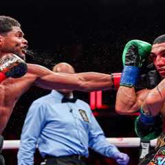 Shakur Stevenson dominates Teofimo Lopez to become four-division champion