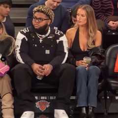 Druski, porn star Sky Bri stir buzz with Celebrity Row appearance at Knicks game