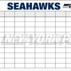 Super Bowl 2026 squares: Printable boxes template for Seahawks vs. Patriots