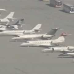 Super Bowl becomes who’s who of tech elite as private jets jam up airports: ‘Billionaires picked..