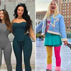 Celebrities Channeling Their Inner Figure Skaters, See Gallery