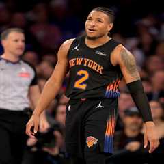 Knicks hopeful Mile McBride can return by end of regular season