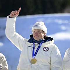 Johannes Hoesflot Klaebo breaks Winter Olympics record with ninth gold medal