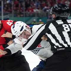 Polarizing agitator Tom Wilson gives his side of Olympics fight — and the ‘dirty hit’ that started..