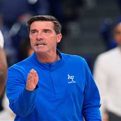 Air Force fires men’s basketball coach Joe Scott after investigation into treatment of players