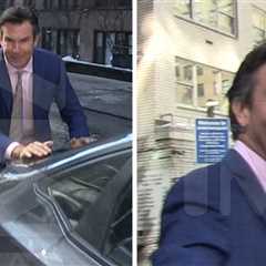 Jerry O'Connell Helps TMZ Push Car Out of Snow in New York City, on Video