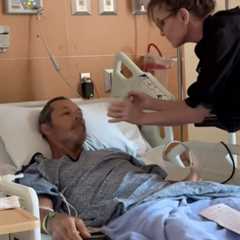 Sarah Palin in touching hospital scene with Ron Duguay during Stage 4 cancer battle