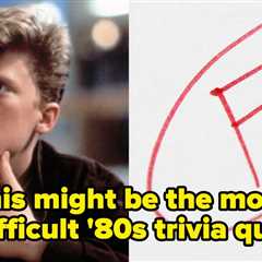 Most Gen X'ers Can't Survive This 1980s Sudden Death Trivia Quiz, And It's Kinda Sad