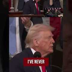 Dems nearly all stayed seated...