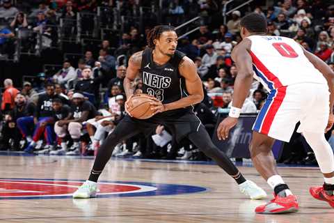 Nets embarrassed by Pistons in 53-point shellacking to end road trip